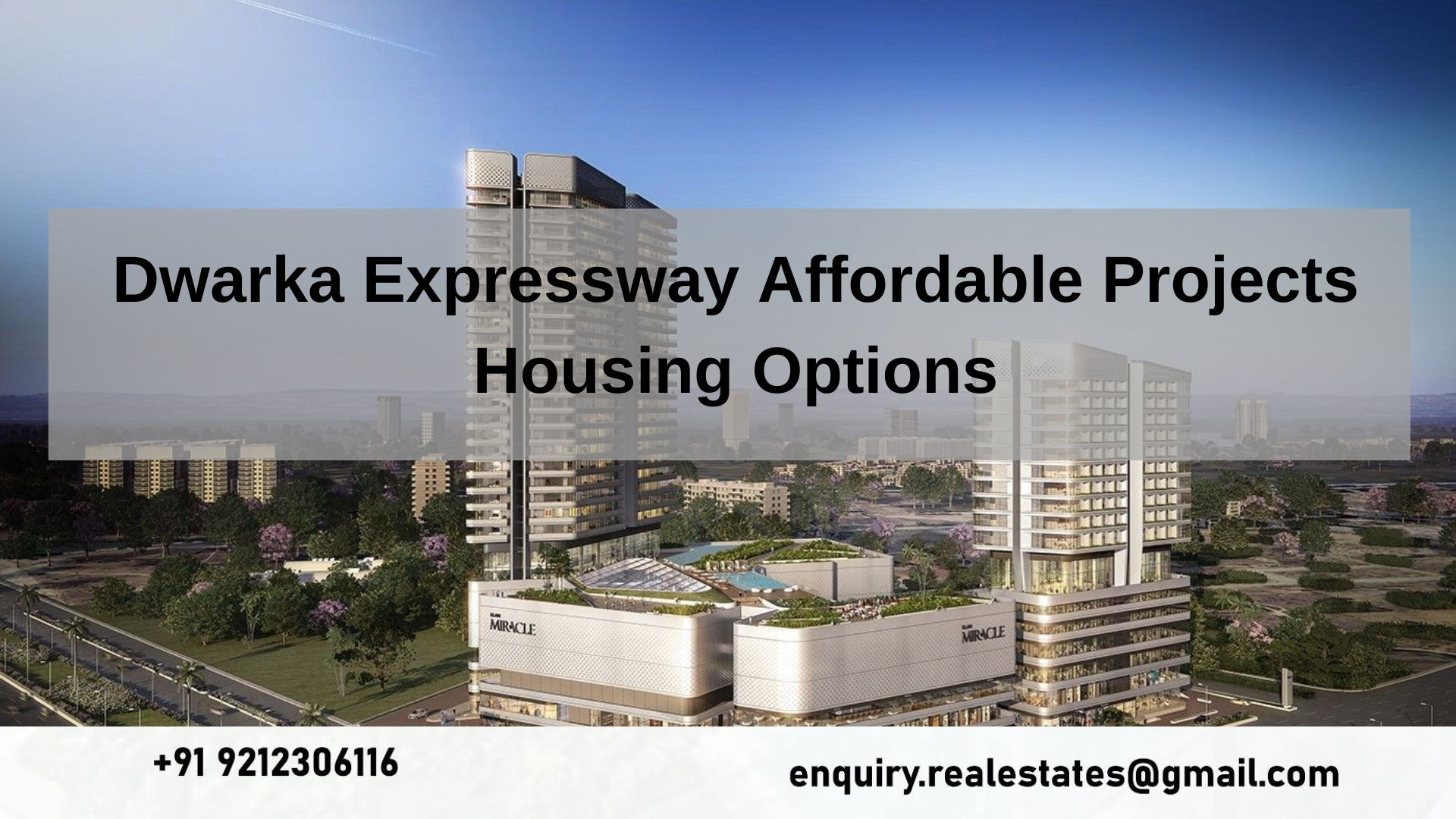 Dwarka Expressway Affordable Projects Housing Options